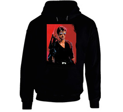 Cobra Sylvester Stallone Movie Hooded Sweatshirt Hoodie Cobra Sylvester Stallone Movie Hooded Sweatshirt Hoodie