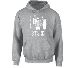 Styx Retro Rock Music Group Hooded Sweatshirt Hoodie Styx Retro Rock Music Group Hooded Sweatshirt Hoodie