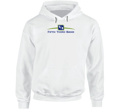 Fifth Third Bancorp Nasdaq Company Logo Employee Fan Hooded Sweatshirt Hoodie Fifth Third Bancorp Nasdaq Company Logo Employee Fan Hooded Sweatshirt Hoodie
