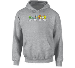 Pokemon Abbey Road Parody Kids Tv Show Cartoon hooded sweatshirt Hoodie Pokemon Abbey Road Parody Kids Tv Show Cartoon hooded sweatshirt Hoodie