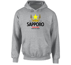 Sapporo Beer hooded sweatshirt Hoodie Sapporo Beer hooded sweatshirt Hoodie