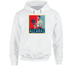Carlos Alcaraz Hope Style Tennis Fan hooded sweatshirt Hoodie Carlos Alcaraz Hope Style Tennis Fan hooded sweatshirt Hoodie