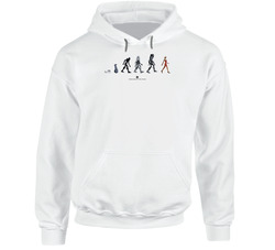 Evolution Of The Cylon Battlestar Galactica hooded sweatshirt Hoodie