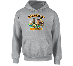 Barry Bonds Pittsburgh Retro Caricature hooded sweatshirt Hoodie