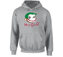 Why So Curious The Joker Curious George Mashup hooded sweatshirt Hoodie