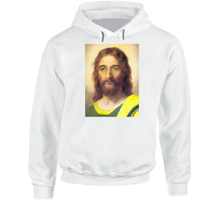 Aaron Rodgers Jesus Savior Green Bay Football Quarterback Qb hooded sweatshirt Hoodie