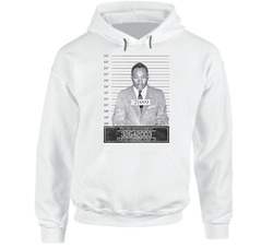 Martin Luther King Jr Celebrity Mugshot Police Department hooded sweatshirt Hoodie