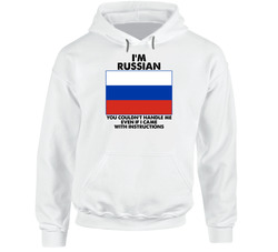 I'm Russian Nationality Flag You Couldn't Handle Me hooded sweatshirt Hoodie I'm Russian Nationality Flag You Couldn't Handle Me hooded sweatshirt Hoodie