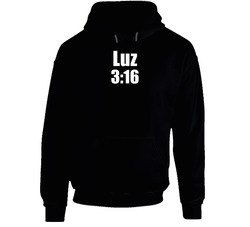 Luz 3:16 Stone Cold Steve Austin Custom First Name Wrestler Parody hooded sweatshirt Hoodie Luz 3:16 Stone Cold Steve Austin Custom First Name Wrestler Parody hooded sweatshirt Hoodie