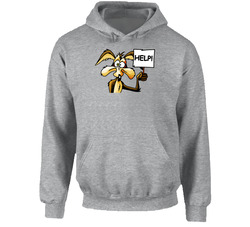 Wile E Coyote Looney Tunes hooded sweatshirt Hoodie Wile E Coyote Looney Tunes hooded sweatshirt Hoodie