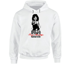 Princess Bride Hello My Name Is hooded sweatshirt Hoodie Princess Bride Hello My Name Is hooded sweatshirt Hoodie