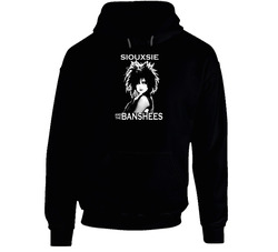 Siouxsie and the Banshees t-shirt retro new wave punk dance 80s band hooded sweatshirt Hoodie Siouxsie and the Banshees t-shirt retro new wave punk dance 80s band hooded sweatshirt Hoodie