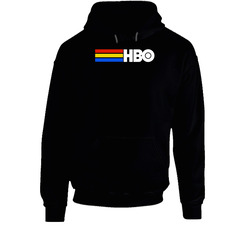Hbo Retro Rainbow Logo Tv Network Fan hooded sweatshirt Hoodie Hbo Retro Rainbow Logo Tv Network Fan hooded sweatshirt Hoodie