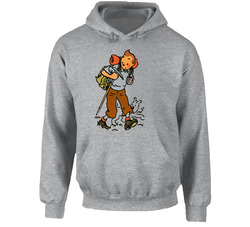 Les Aventures De Tintin hooded sweatshirt Hoodie Les Aventures De Tintin hooded sweatshirt Hoodie