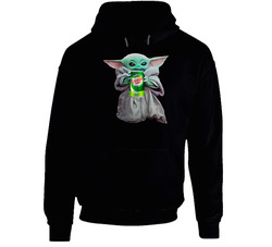 Baby Yoda The Child Mandalorian Canada Dry Ginger Ale Soda Pop Drink hooded sweatshirt Hoodie Baby Yoda The Child Mandalorian Canada Dry Ginger Ale Soda Pop Drink hooded sweatshirt Hoodie