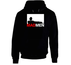 Mad Men Jon Hamm Tv Show Black hooded sweatshirt Hoodie Mad Men Jon Hamm Tv Show Black hooded sweatshirt Hoodie