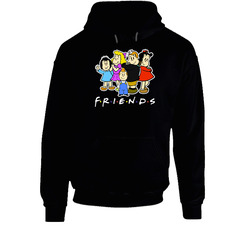 The Little Lulu Show Friends 90s Kids Tv Show Cartoon hooded sweatshirt Hoodie The Little Lulu Show Friends 90s Kids Tv Show Cartoon hooded sweatshirt Hoodie