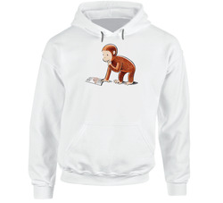Curious George Origin Of Species Parody hooded sweatshirt Hoodie