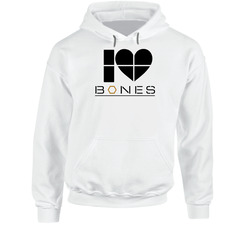 I Love Heart Bones Tv Show hooded sweatshirt Hoodie