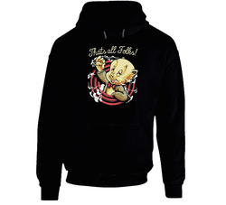 Thats All Folks Funny Looney Tunes Kush Weed Marijuana Stoner hooded sweatshirt Hoodie