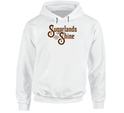 Sugarlands Shine Moonshine Whiskey Label Logo hooded sweatshirt Hoodie
