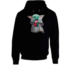 Baby Yoda The Child Mandalorian Dr Pepper Cherry Soda Pop Drink hooded sweatshirt Hoodie Baby Yoda The Child Mandalorian Dr Pepper Cherry Soda Pop Drink hooded sweatshirt Hoodie