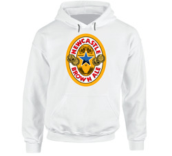 Newcastle Brown Ale Cool Beer Brewery Booze Logo hooded sweatshirt Hoodie