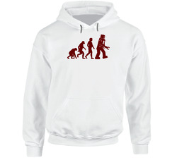 Robot Evolution Funny hooded sweatshirt Hoodie