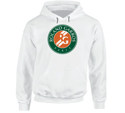 Roland Garros Paris France French Open Tennis Tournament Logo hooded sweatshirt Hoodie