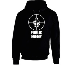 New Public Enemy Vintage Cross Hairs Cool hooded sweatshirt Hoodie