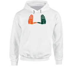 Miami U Hands hooded sweatshirt Hoodie Miami U Hands hooded sweatshirt Hoodie