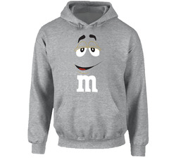 Yellow M&m Big Face Funny Halloween Costume hooded sweatshirt Hoodie Yellow M&m Big Face Funny Halloween Costume hooded sweatshirt Hoodie