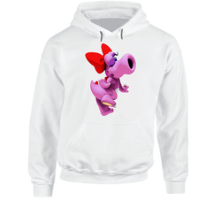 Super Mario Pink Birdo hooded sweatshirt Hoodie