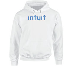 Intuit Inc  Nasdaq Company Logo Employee Fan hooded sweatshirt Hoodie