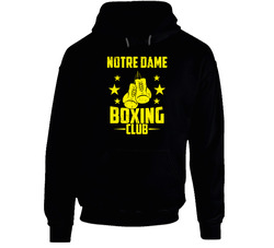 Notre Dame Indiana Boxing Club Cool Sports Fitness Hooded Sweatshirt Hoodie