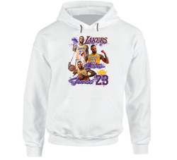 Lebron James Collage Hooded Sweatshirt Hoodie Lebron James Collage Hooded Sweatshirt Hoodie