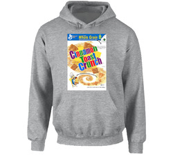 Cinnamon Toast Crunch Retro 80s Cereal Hooded Sweatshirt Hoodie Cinnamon Toast Crunch Retro 80s Cereal Hooded Sweatshirt Hoodie