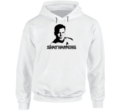 Shat Happens Funny Star Trek Hooded Sweatshirt Hoodie Shat Happens Funny Star Trek Hooded Sweatshirt Hoodie