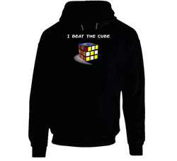 Rubix Cube 80s Retro Hooded Sweatshirt Hoodie Rubix Cube 80s Retro Hooded Sweatshirt Hoodie