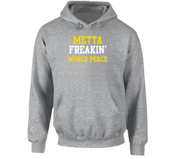 Metta World Peace Freakin Favorite Los Angeles Basketball Player Fan Hooded Sweatshirt Hoodie