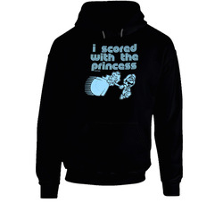 I Scored With The Princess Super Mario Gamer Funny Hooded Sweatshirt Hoodie I Scored With The Princess Super Mario Gamer Funny Hooded Sweatshirt Hoodie