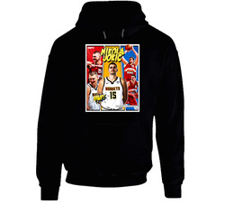 Nikola Jokic Mvp Comic Strip Hooded Sweatshirt Hoodie Nikola Jokic Mvp Comic Strip Hooded Sweatshirt Hoodie