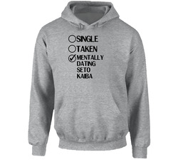 Single Taken Dating Seto Kaiba Yu Gi Oh Duel Monsters Hooded Sweatshirt Hoodie Single Taken Dating Seto Kaiba Yu Gi Oh Duel Monsters Hooded Sweatshirt Hoodie