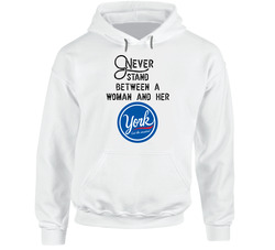 Never Stand Between A Woman And Her York Peppermint Pattie Hooded Sweatshirt Hoodie Never Stand Between A Woman And Her York Peppermint Pattie Hooded Sweatshirt Hoodie