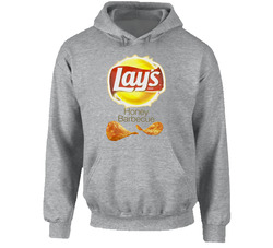 Lay's Honey Barbecue Potato Chips Bag Costume Hooded Sweatshirt Hoodie Lay's Honey Barbecue Potato Chips Bag Costume Hooded Sweatshirt Hoodie