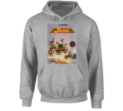 Nintendo Nes Jackal Retro 80s Video Game Cover Hooded Sweatshirt Hoodie Nintendo Nes Jackal Retro 80s Video Game Cover Hooded Sweatshirt Hoodie