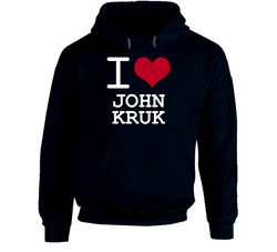 John Kruk California I Love Heart Basketball Hockey Baseball Football Hooded Sweatshirt Hoodie