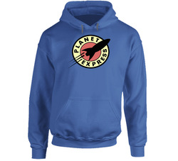 Futurama Reference Planet Express Hooded Sweatshirt Hoodie