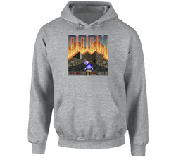Doom 1993 Best Video Games Of All Time Hooded Sweatshirt Hoodie Doom 1993 Best Video Games Of All Time Hooded Sweatshirt Hoodie