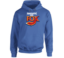 Fantastic Mr Fox Logo Hooded Sweatshirt Hoodie Fantastic Mr Fox Logo Hooded Sweatshirt Hoodie